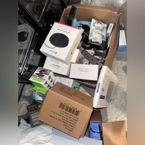 BOX FULL OF VARIOUS PRODUCTS